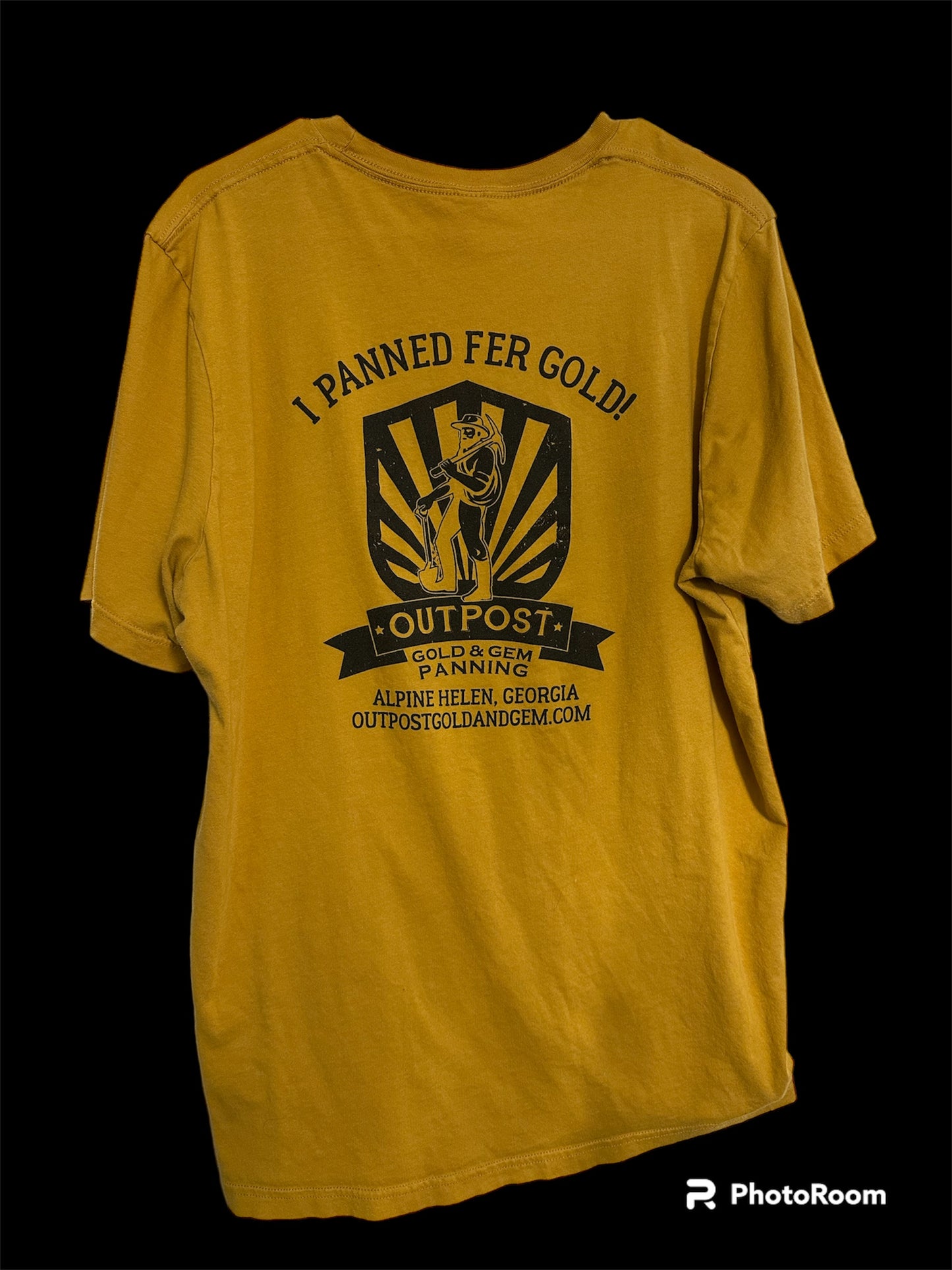 Outpost Gold Digger Soft Tee yellow