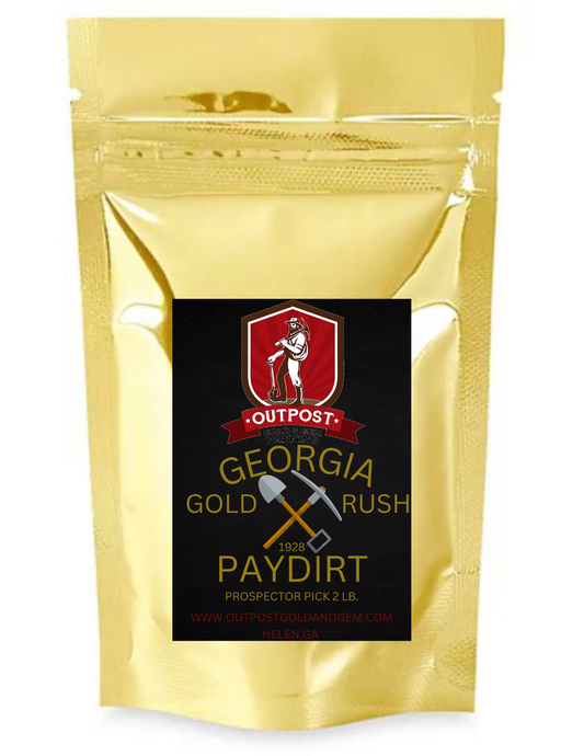2lb Prospector  pick Georgia Gold Rush Gold Paydirt