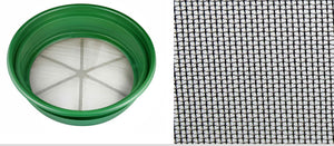 13-1/4"/1/70" Mesh Stackable Sifting Pan